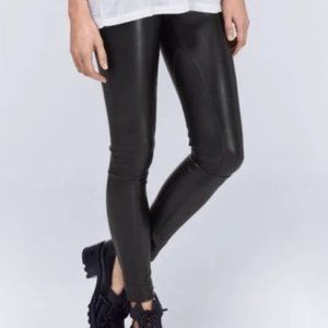 Aritzia Leather Vegan Leggings - Wilfred Free XS